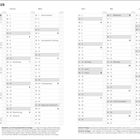 Jahresplaner 2028, Feiertage: Neujahr, Heilige Drei Könige, Valentinstag, Aschermittwoch, Ostern, Pfingsten. Spalten eins bis drei.