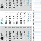 Kalender für Juni, Juli, August 2027. Wochentage sind Montag bis Sonntag. Wichtige Daten: 21.6. Sommeranfang, 1.8. Feiertag.