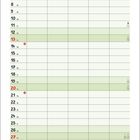 Kalender für Juni mit Wochentagen und Daten. Unten eine Illustration mit Schafen beim Bergsteigen.