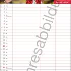 Kalenderseite für Juni mit Konrad Laimer oben. Wochenbeginn Montag. Logo von FC Bayern München unten.