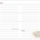 Januar 2027, 1. Woche, Zitat: "Es ist töricht, sich im Kummer die Haare zu raufen..." - Mark Twain.