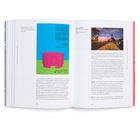 Linke Seite oben: Texte über Kunstprojekt. Rechts oben: "Winter and Höbel." Darunter bunte Illustrationen und Fotos. Seitenzahlen 240, 241.