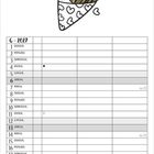 „WENN ICH DICH JEMALS SO ANLÄCHLE WIE MEINE POMMES, DANN IST ES ERNST.“ Illustration von Pommes im Herzpaper mit Kalender Juni 2027.