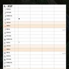 Kalender Juni 2027 mit Wochentagen. Oben Foto eines Stegs in einen See bei Sonnenuntergang, umgeben von Gras.