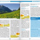 **Rund um den Weissensee**, **Oberkärnten**, **Emberger Alm**, **Fledermaushaus**, **Schöner Schlafen in Oberkärnten**. 

Zwei Textspalten, links Bild einer Berglandschaft mit Blumenwiese.
