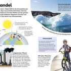 Klimawandel: Die Sonne hält die Erde warm. Treibhausgase erhöhen die Temperatur. Eis schmilzt, Lebensräume verschwinden.