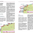 Reiserouten und Touren. Routen: Tour 1: Einwöchige Schnuppertour – Klippen, Dünen. Tour 2: Eine Woche wandern.