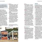 Alicante für Genießer. Neue Tipps: Vegetarisch. Bild zeigt ein Café namens "GÓMIZ" mit Außenbereich und gedeckten Tischen.