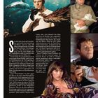 Inside James Bond - Im Angesicht des Bösen. Text über Bösewichte und Realitätsbezüge. Collage mit vier Filmszenen.