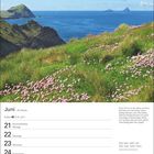 Juni, 25. Woche. Krebs, 21.6.–22.7. Skellig-Inseln vor Kerry-Küste. Spruch: Wer lebt, sieht viel. Wer reist, sieht mehr.