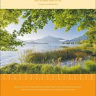 Zitat: „Höhepunkt des Glücks ist es, wenn der Mensch bereit ist, das zu sein, was er ist.“ Kalender April/Mai.