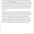 Text: "Mensch bleibt Mensch." Erläuterungen über Michelle Obama und ihren Einfluss auf Barack Obamas Präsidentschaft.