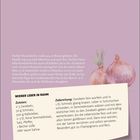 Text über Herbert Rosendorfer und Rezept für "Wiener Leber in Rahm". Illustration von Zwiebeln unten rechts.