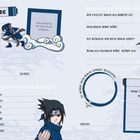 "Meine Freunde", "Hier kannst du ein Foto von dir einkleben", "So würde mein Ninja-Symbol aussehen:"; Illustrationen von Figuren.