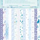 „Streifen-Girlande“ Anleitung: 1. Schneide Papierstreifen. 2. Bilde Ringe und klebe Enden. 3. Verbinde Ringe. Verschiedene bunte Muster.