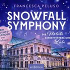 "Francesca Peluso, Snowfall Symphony. Ein Adventskalender zum Verlieben. Die Melodie einer winterlichen Liebe. Gebäude bei Nacht."