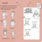 Texte: HAARE, Zeichnest du meinen Wikinger-Freunden die passenden Bärte? Namen: Leo Locke, Zora Zopf, Kurt Kurz.