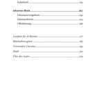 Inhaltsverzeichnis: Markus-Block, Johannes-Block, Leseplan, Bibelstellenregister, Literatur, Dank, Autor.