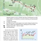 Karte mit Route, Start: Parkplatz Kolovrat. Infos: Hunde willkommen, Wasser notwendig, wenig Schatten. Freilichtmuseum.