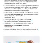 Rechnen mit dem Rechenstreifen – Hinweise. Bild zeigt Hände beim Arbeiten mit einem farbigen Rechenstreifen.