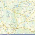 Kartenansicht der Region mit Orten wie Lübben, Tropical Island, Biosphärenreservat und Autobahnen A13, B115.