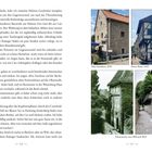 Seite 526-527: Beschreibung von Helenes Geschichte und historischen Bauwerken wie "Altes Steinhaus, 2025".