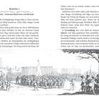 Kapitel 1: Söldner – zwischen Hoffnung und Hunger. Text über Soldaten des Dreißigjährigen Krieges. Unten eine historische Illustration.