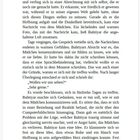 Text über sich vertiefende Gespräche und warmen Nachrichten. Bahtiyar plant Treffen in 15 Tagen, kauft Wellensittich.