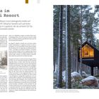 "Niliaitta im Kivijärvi Resort" steht im Mittelpunkt eines Artikels über einen Prototyp für ein ökologisches Resort in einem Wald.