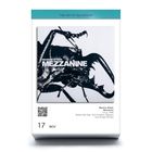Text: Massive Attack, Mezzanine, 17 NOV. Illustration eines Insekts mit dunklen, scharfen Details.