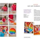 Bastelidee: Agar-Agar-Regenbogen-Sterne, Materialien: Schüsseln, Agar-Agar, Lebensmittelfarben, Ausstechförmchen.