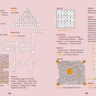 Texte: Lösungen für verschiedene Seiten; Seitenzahlen 24-42; Begriffe und Orte aus einer bekannten Zaubererwelt.