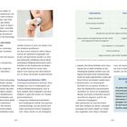 Auf Seite 98 und 99 geht es um die korrekte Inhalation mit Dosieraerosol und Trockenpulverinhalator. Ein Foto zeigt eine Person mit einem Inhalator.