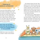 Kapitel 7: Zauberspruch – Siebelschreck und Düstermann. Rätsel über Kinder, die ihre Hände schütteln. Kuscheltiere auf Bett.
