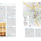 Westböhmen 276, Karte S. 277, Hotels, Kurort in Habsburgergelb, Übernachten, Essen & Trinken/Nachtleben, Stadtplan Franzensbad.