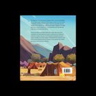Text beschreibt Moses' Geschichte als interaktive Entdeckung für Kinder. Hintergrund zeigt ein Wüstencamp mit Zelten und Bergen.