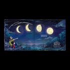 Text beschreibt den Umgang von Kindern mit Trauer. Illustration zeigt einen Baum bei Nacht mit gelben Blumen im Vordergrund.