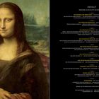 Links steht: "Der Renaissancekünstler Leonardo da Vinci malte die Mona Lisa zwischen 1502 und 1506." Rechts ein Inhaltsverzeichnis mit historischen Zeitabschnitten. Links ist ein Gemälde der Mona Lisa.