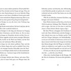 Seite 18 und 19 eines Buches mit Text über einen höfischen Zwischenfall, eine kluge Königin und ein kleines Kind.