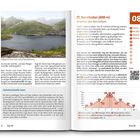 Narvtinden (688 m), Urwelten über dem Selfjord. Start: Mølnarodden. QR-Code, Diagramm mit Höhenprofil, Tour 08.