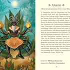 Anansi, der betrügerische Gott und Held. Positiv: Weisheit, Kreativität. Negativ: Falschheit, Grausamkeit. Illustration.