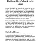 "5 Kleidung: Dein Schrank voller Lügen. Die Schrankleichen. Es gibt Orte im Haus, die mehr über uns verraten..."