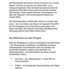 Texte beschreiben die Kommunikation des Darms mit dem Gehirn, das Mikrobiom und seine Rolle in der Gefühlsregulation.