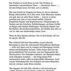 Das Dokument beschreibt Stressbewältigung. Bewegung und tiefes Atmen helfen, während Handygebrauch und Essen kontraproduktiv sind.