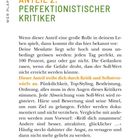 **Anteil 2: Perfektionistischer Kritiker**. Ein Text erklärt, wie dieser Anteil Selbstzweifel und Kritik auslöst.