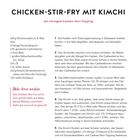 Rezept: Chicken-Stir-Fry mit Kimchi, Details zu Zutaten und Zubereitung in fünf Schritten, für zwei Personen.
