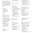 Register mit alphabetisch geordneten Zutaten wie Amaranthmehl, Beeren, Chiasamen. Enthält Rezeptverweise.