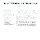 "Keksteig aus Kichererbsen" Rezept mit Zutaten: Kichererbsen, Avocado, Datteln, Kakaopulver, Hafermilch. Schritte: Mischen, abkühlen.