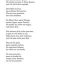 Oben steht "bösewicht" in orange. Darunter ein Gedicht in schwarzem Text. Unten die Zahl "66" in grün.