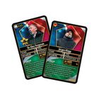 Zwei Karten zeigen "Sir Alex Ferguson" und "Jürgen Klopp" mit Infos wie Teams, Erfahrung und Titel.